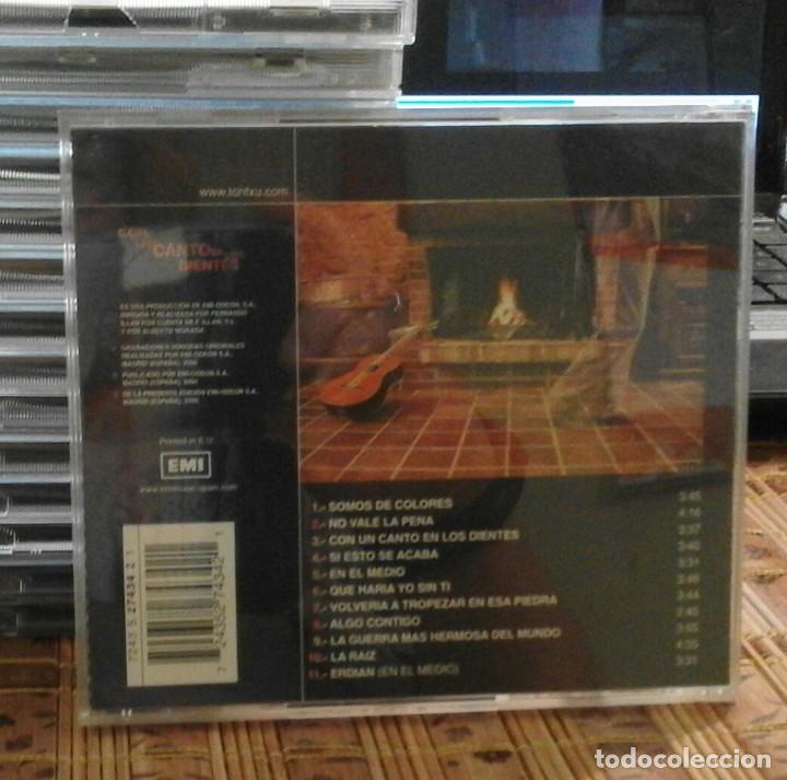 CDs de m&uacute;sica: Con un canto en los dientes - Tontxu - Foto 2