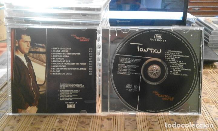 CDs de m&uacute;sica: Con un canto en los dientes - Tontxu - Foto 3