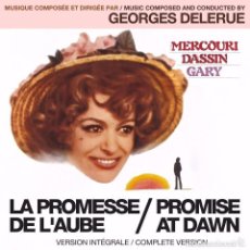 CDs de Música: LA PROMESSE DE L´AUBE / GEORGES DELERUE CD BSO. Lote 83445196