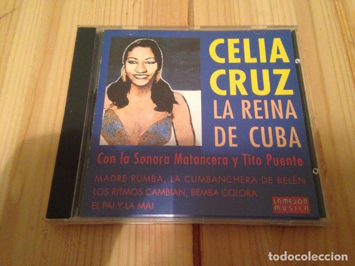 CDs de m&uacute;sica: Celia cruz la reina de cuba-cd - Foto 1