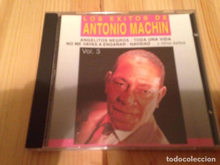 CDs de m&uacute;sica: LOS EXITOS DE ANTONIO MACHIN-CD - Foto 1