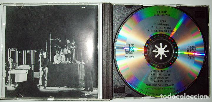 CDs de m&uacute;sica: THE DOORS. Alive, She Cried. 1983 - Foto 2