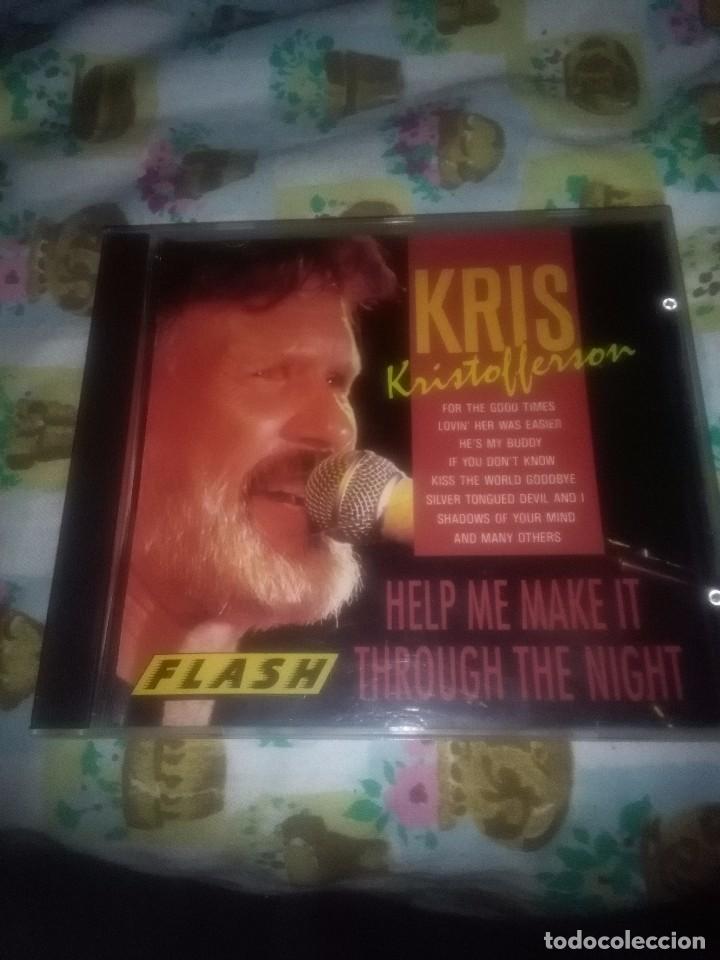 CDs de m&uacute;sica: KRIS KRISTOFFERSON. HELP ME MAKE IT THROUGH THE NIGHT B4CD - Foto 1