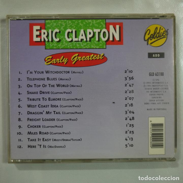 CDs de m&uacute;sica: ERIC CLAPTON - EARLY GREATEST - CD 1995 - Foto 2
