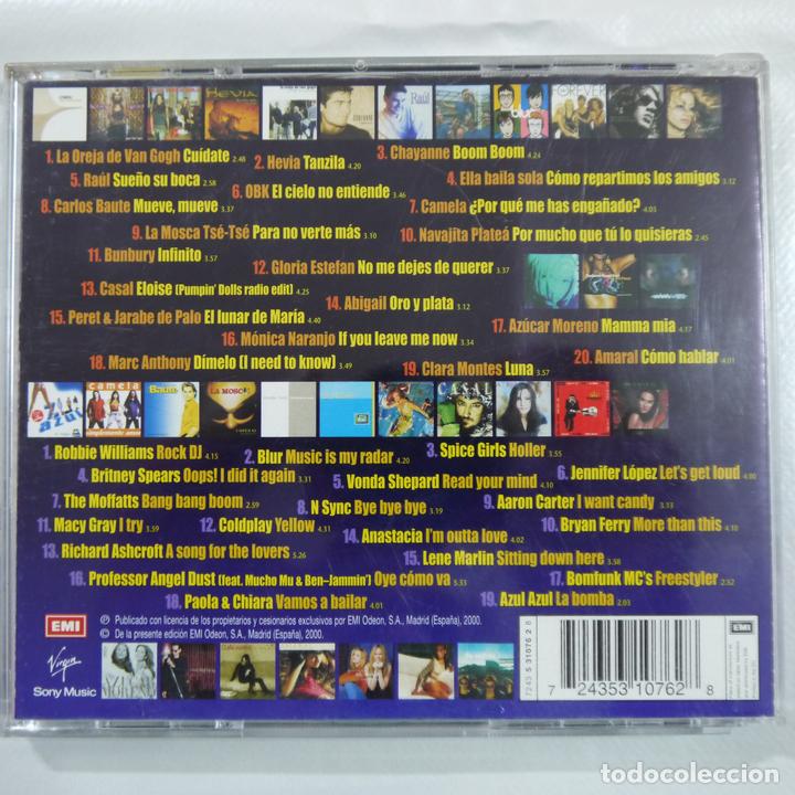CDs de m&uacute;sica: BOOM 2000 &ndash; LOS 39 EXITOS POP DEL 2000 - 2 CDS 2000 - Foto 2