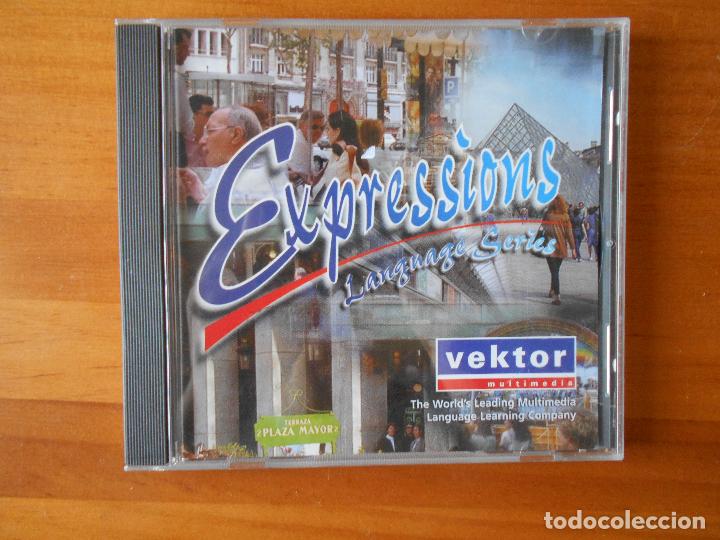 CDs de m&uacute;sica: CD EXPRESSIONS - LANGUAGE SERIES - EXPRESSIONS FRENCH, GERMAN AND SPANISH - LANGUAGE TUTORIAL (1C) - Foto 1