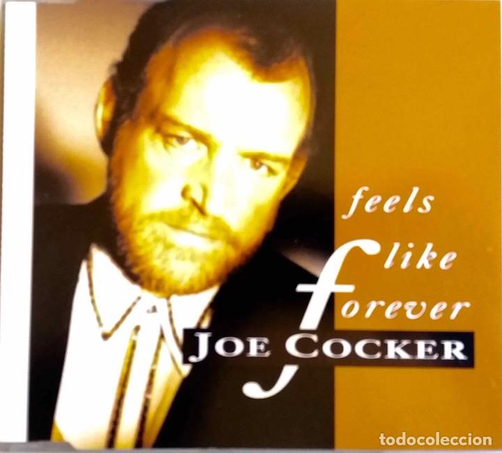 CDs de m&uacute;sica: JOE COCKER. FEELS LIKE FOREVER. CD SINGLE 3 TEMAS - Foto 1