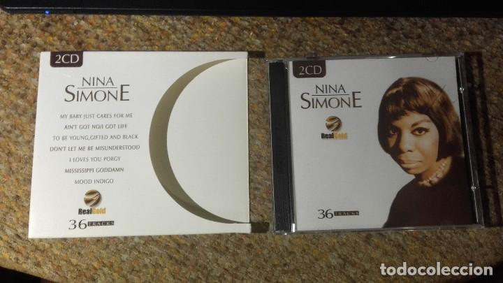 CDs de m&uacute;sica: Nina Simone , real gold 36 tracks , 2xcd - Foto 1