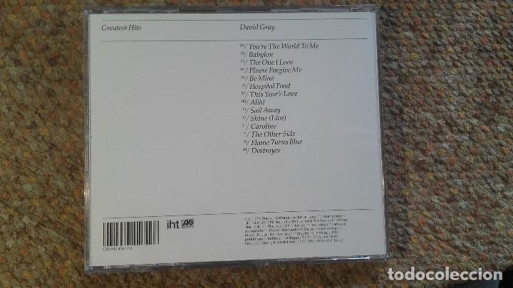CDs de m&uacute;sica: David gray , greatest hits , cd impecable - Foto 2