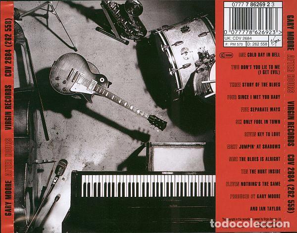 CDs de m&uacute;sica: Gary Moore - After Hours - CD - Foto 2