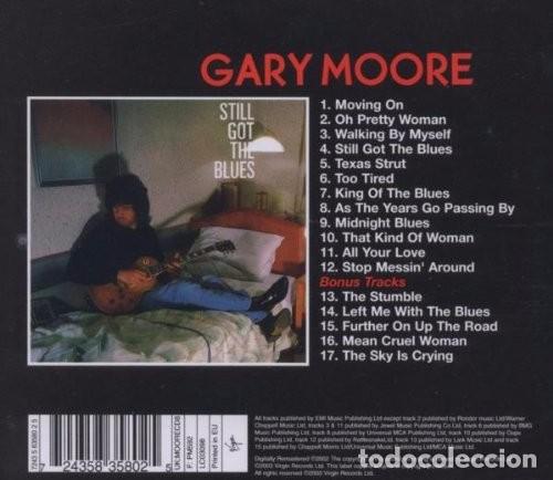 CDs de m&uacute;sica: Gary Moore - Still Got The Blues - Foto 2