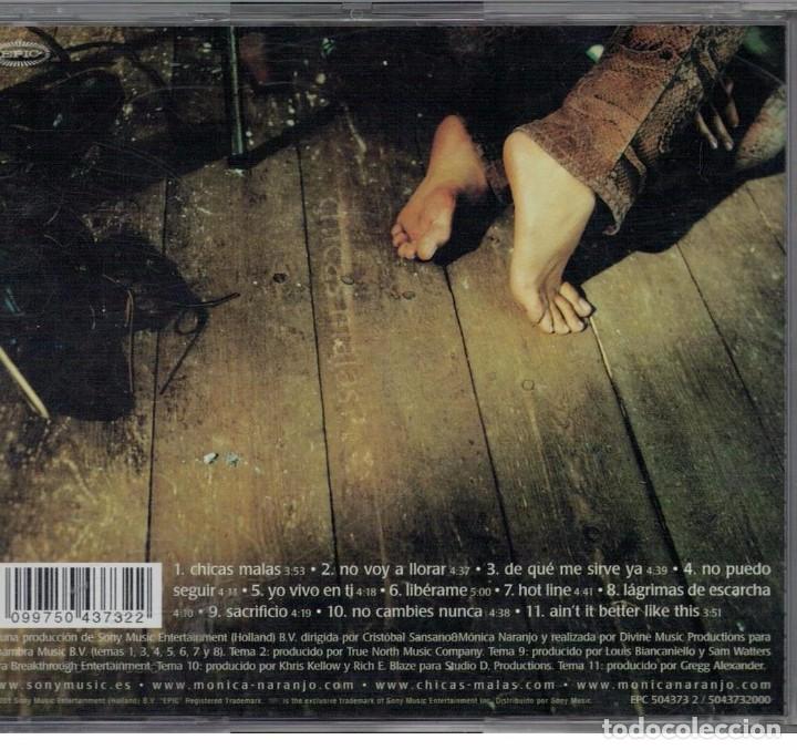 CDs de m&uacute;sica: MONICA NARANJO-CD CHICAS MALAS - Foto 2
