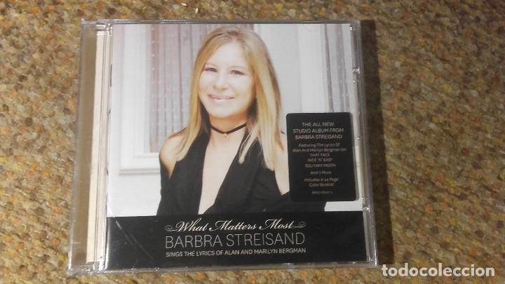 CDs de m&uacute;sica: Barbra streisand , what matters most , cd 2011 impecable - Foto 1