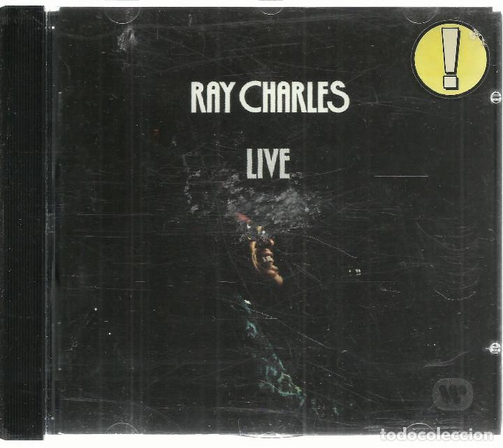 CDs de m&uacute;sica: RAY CHARLES - LIVE - CD ATLANTIC - Foto 1