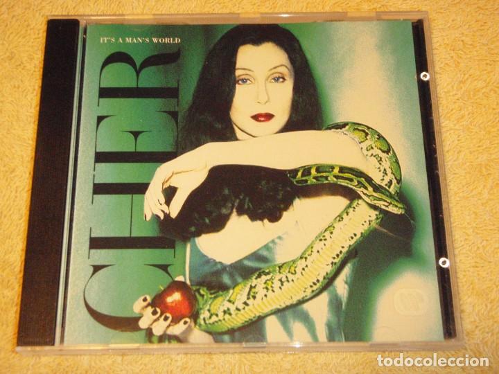 Music CDs: CHER ( IT'S A MAN'S WORLD ) 1995-ENGLAND CD