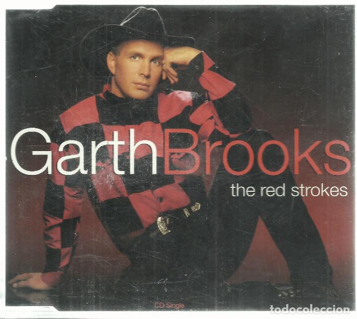 CDs de m&uacute;sica: GARTH BROOKS - THE RED STROKES - CD SINGLE EMI 1992 - Foto 1