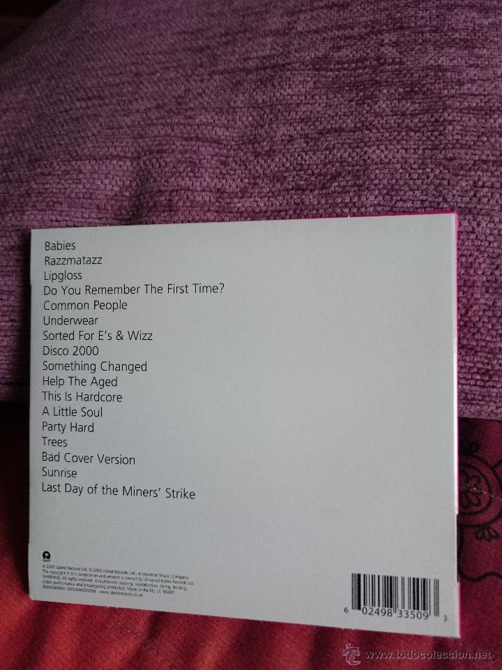 CDs de m&uacute;sica: Pulp - Hits - Foto 2
