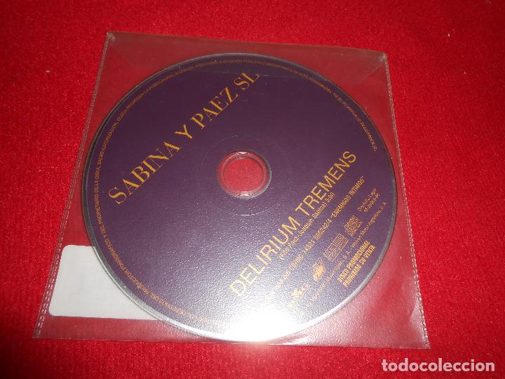 CDs de M&uacute;sica: SABINA Y PAEZ DELIRIUM TREMENS CD SINGLE 1998 ARIOLA PROMO