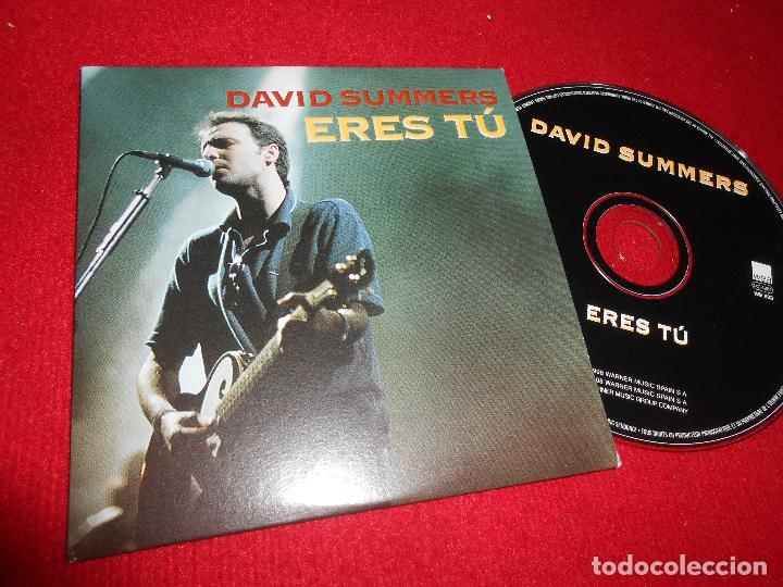 CDs de m&uacute;sica: DAVID SUMMERS ERES TU CD SINGLE 1998 WEA PROMO - Foto 1