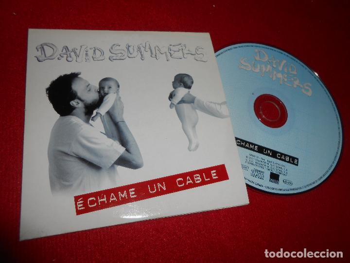 CDs de m&uacute;sica: DAVID SUMMERS ECHAME UN CABLE CD SINGLE 2001 WEA PROMO - Foto 1