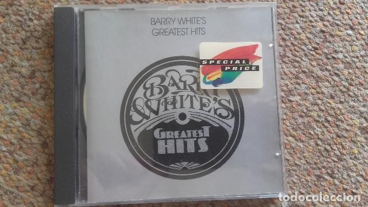 CDs de m&uacute;sica: Barry whites , greatest hits , cd  1990 germany - Foto 1