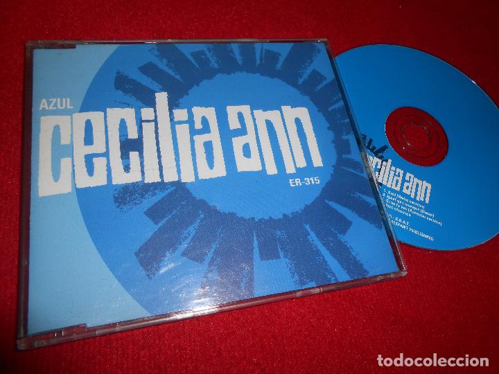 CDs de m&uacute;sica: CECILIA ANN AZUL/IGUAL QUE SIEMPRE/SI NO LO VES/AZUL ELECTRICO CD EP 1998 ELEFANT