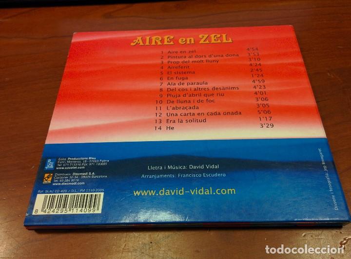 CDs de m&uacute;sica: David Vidal - Aire en Zel       - CD 2005 - - Foto 2