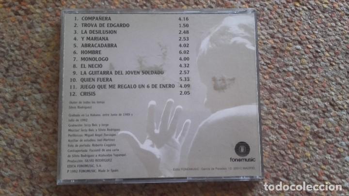 CDs de m&uacute;sica: Silvio rodriguez , silvio , cd 1992 1a edicion sin codigo de barras - Foto 2