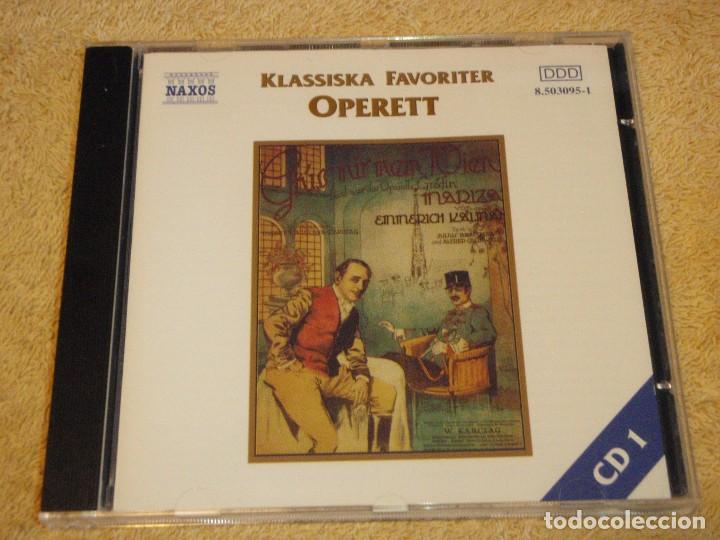 CD di Musica: KLASSISKA FAVORITER  ''OPERETT''   2000-SWEDEN   CD