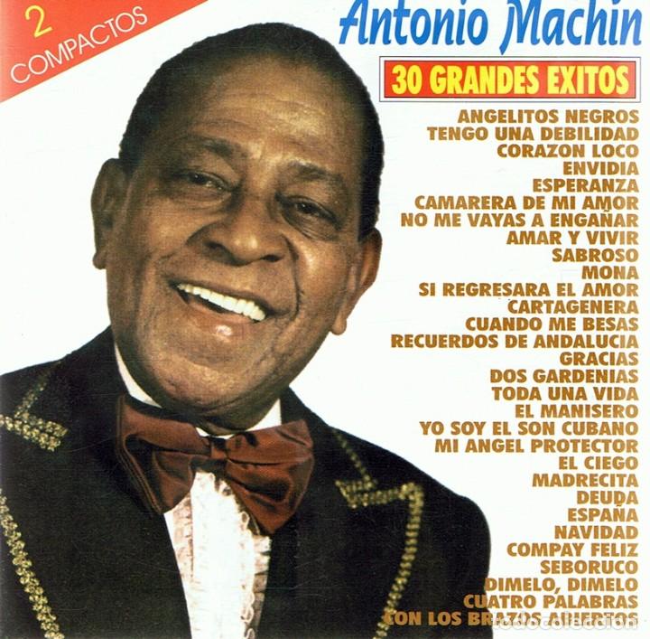 CDs de m&uacute;sica: CD ANTONIO MACHIN 30 GRANDES &Eacute;XITOS ( 2 CDS) - Foto 1