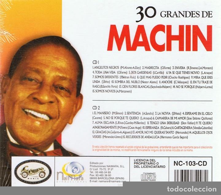 CDs de m&uacute;sica: CD 30 GRANDES DE MACHIN   2 CD (PRECINTADO) - Foto 2