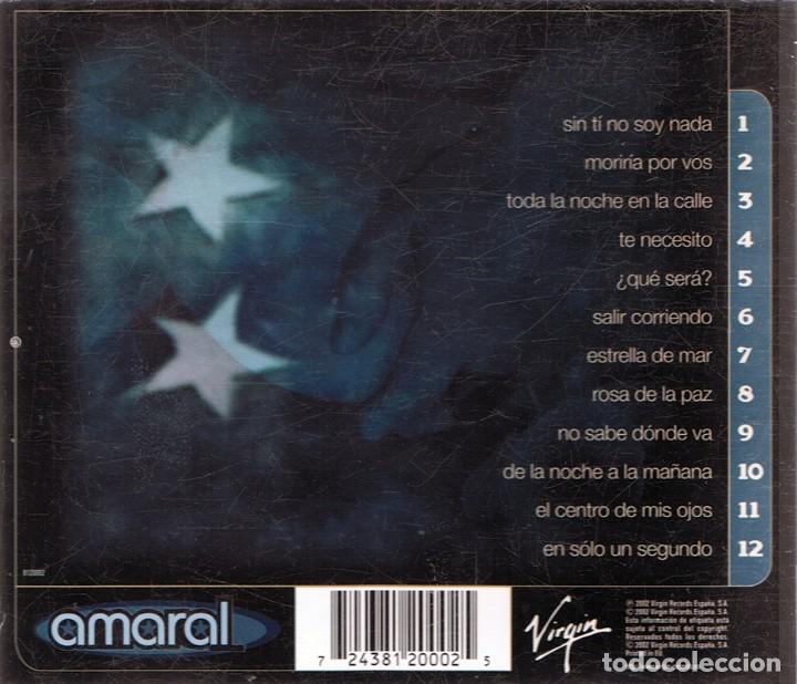 CDs de m&uacute;sica: CD AMARAL &uml;ESTRELLA DE MAR&uml; - Foto 2