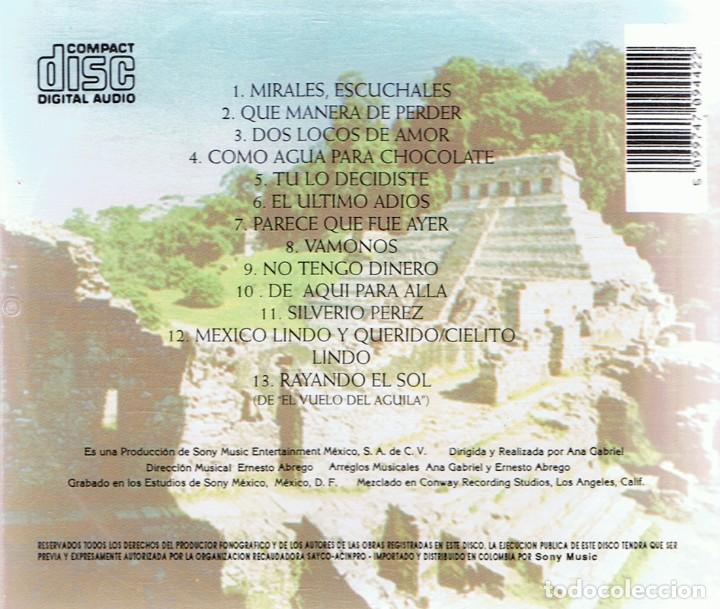 CDs de m&uacute;sica: CD ANA GABRIEL &uml;AYER Y HOY&uml; - Foto 2