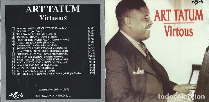 CDs de m&uacute;sica: ART TATUM. VIRTOUS. CD - Foto 1