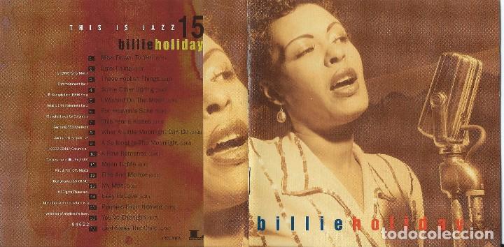 CDs de m&uacute;sica: BILLIE HOLIDAY. THIS IS JAZZ. CD - Foto 1