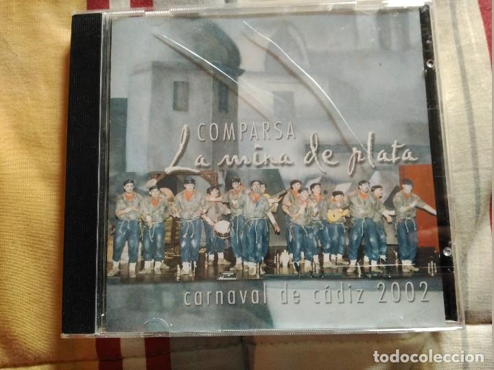 CDs de m&uacute;sica: carnaval de cadiz cd comparsa la mina de plata 2002 - Foto 1