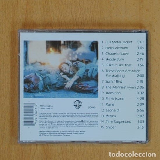 CDs de m&uacute;sica: ABIGAIL MEAD - FULL METAL JACKET - CD - Foto 2