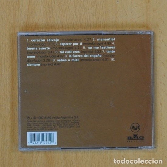 CDs de m&uacute;sica: MARCELLA MORELO - MANANTIAL - CD - Foto 2