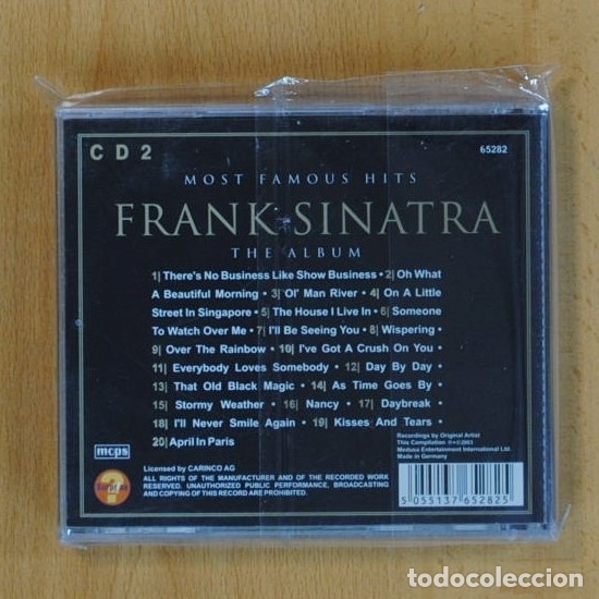 CDs de m&uacute;sica: FRANK SINATRA - MOST FAMOUS HITS - CD - Foto 2