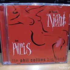 CDs de Música: PHIL COLLINS BIG BAND A HOT NIGHT IN PARIS CD GERMANY 1999 PDELUXE. Lote 84961516