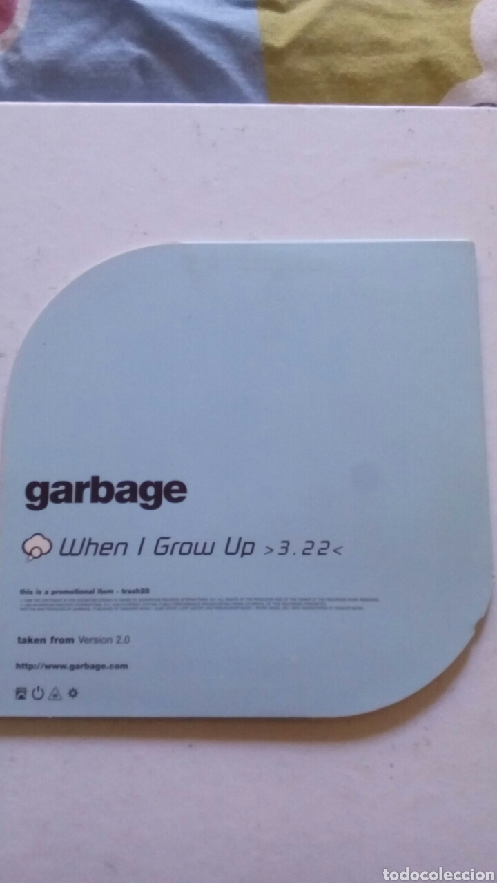 CDs de m&uacute;sica: Garbage cdsingle promo - Foto 2