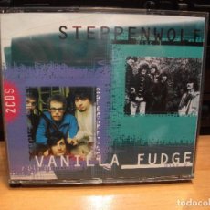 CDs de Música: STEPPENWOLF / VANILLA FUDGE STEPPENWOLF / VANILLA FUDGE DOBLE CD UK 1996 PDELUXE