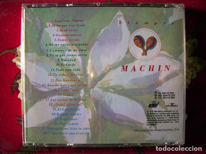 CDs de m&uacute;sica: ANTONIO MACHIN.SIEMPRE MACHIN...24 EXITOS - Foto 2