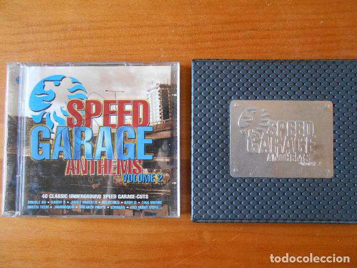 CDs de m&uacute;sica: CD SPEED GARAGE ANTHEMS - VOLUME 2 (2 CD) (1L) - Foto 2