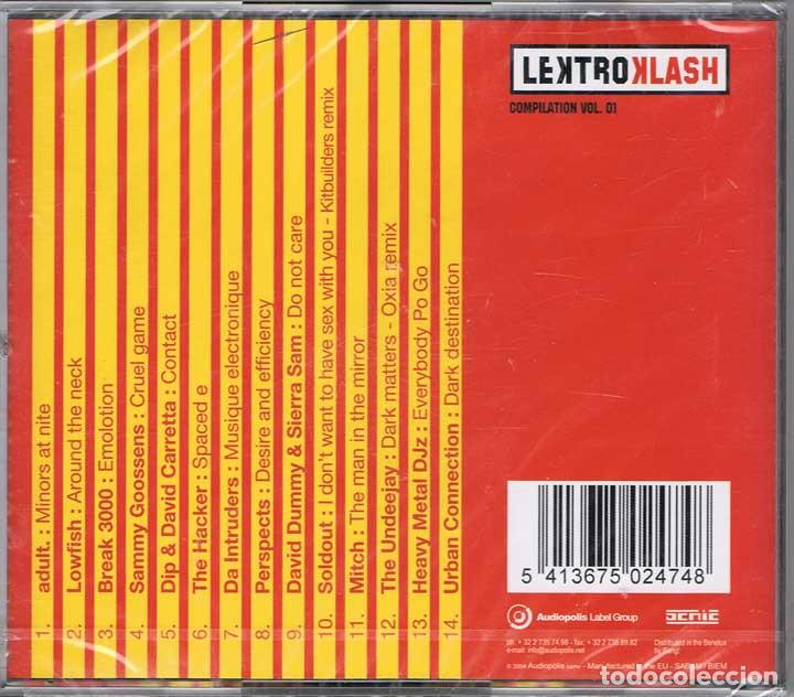 CDs de m&uacute;sica: DJ. Dan - Lektroklash Vol. 01 - Foto 2