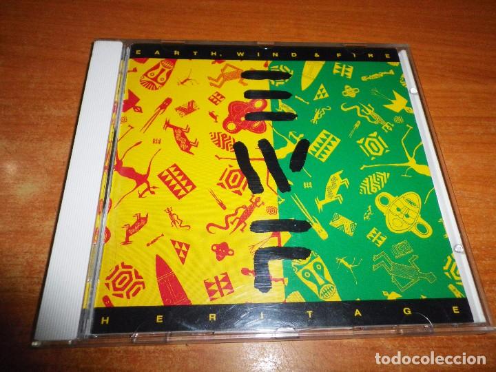 CD di Musica: EART WIND & FIRE Heritage CD ALBUM DEL A&Ntilde;O 1990 HECHO EN JAPON CONTIENE 18 TEMAS RARO MC HAMMER