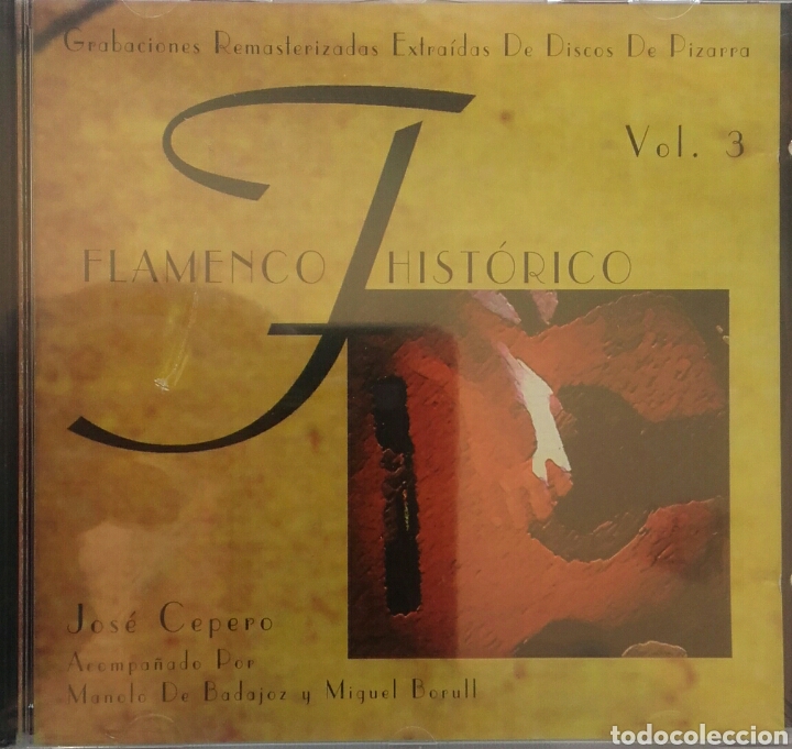 CDs de m&uacute;sica: FLAMENCO HIST&Oacute;RICO VOL. 3 - Foto 1