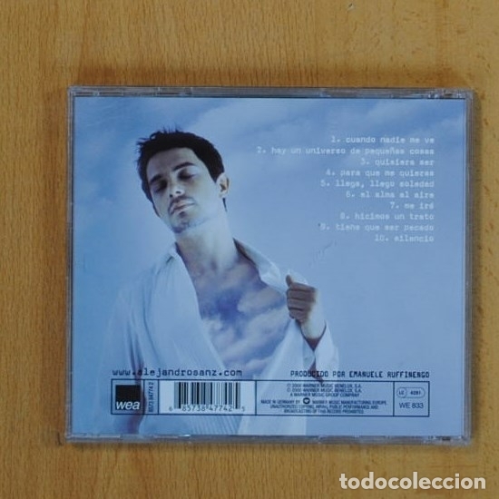 CDs de m&uacute;sica: ALEJANDRO SANZ - EL ALMA AL AIRE - CD - Foto 2