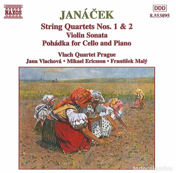 CDs de m&uacute;sica: Janacek - String Quartets N 1 & 2 - Naxos - Foto 1
