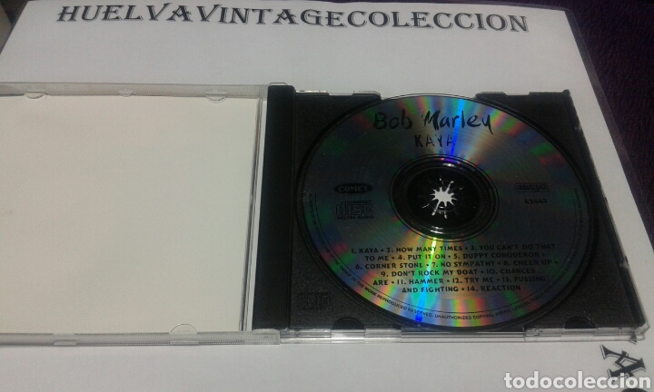 CDs de m&uacute;sica: Cd, Bob Marley, kaya - Foto 2